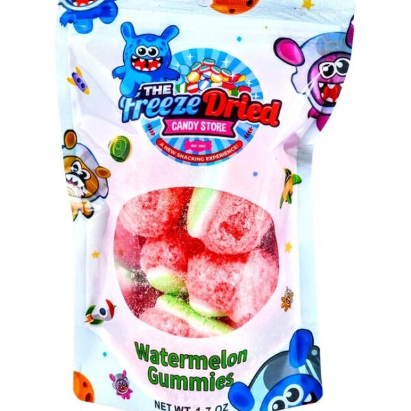 The freeze dried watermelon gummies
