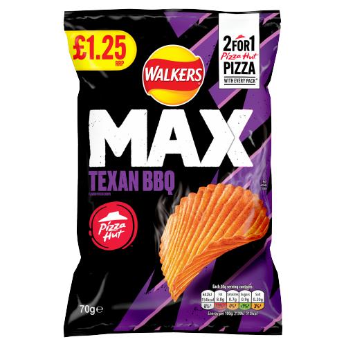 Walkers Max Texan BBq