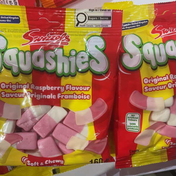 Squashies original raspberry flavor