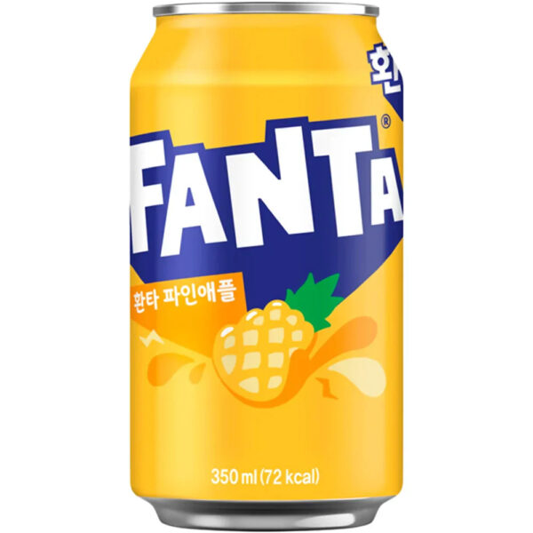 Fanta pineapple can