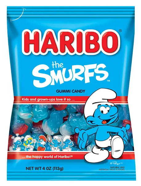 Haribo the smurfs