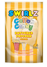 Buttered Popcorn Cotton Candy