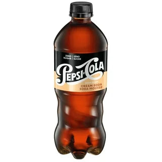 Pepsi Cola zero sugar cream soda