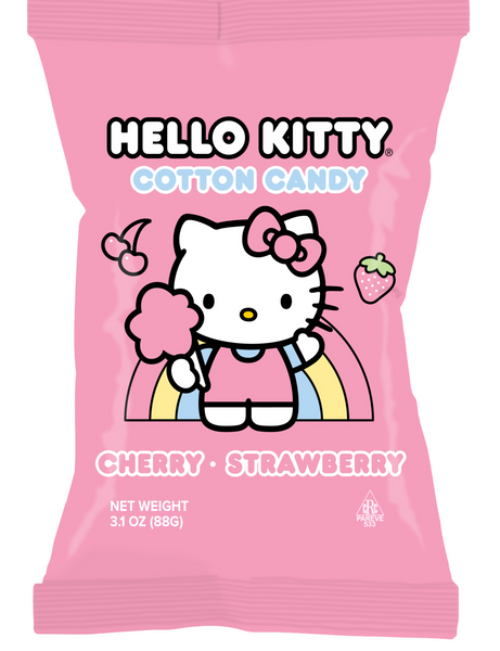 Hello kitty cherry strawberry cotton candy