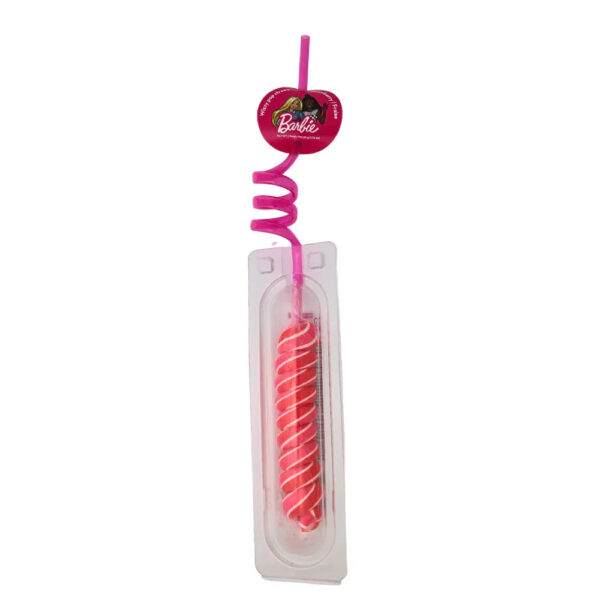 Barbie crazy pop straws