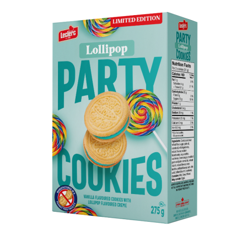 Party cookies lollipop