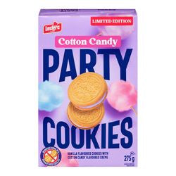 Party cookies cotton candy