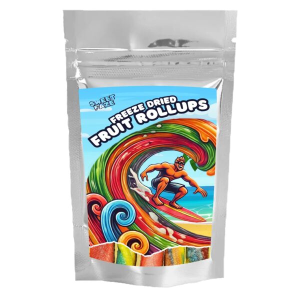 Freeze dried fruit rollups