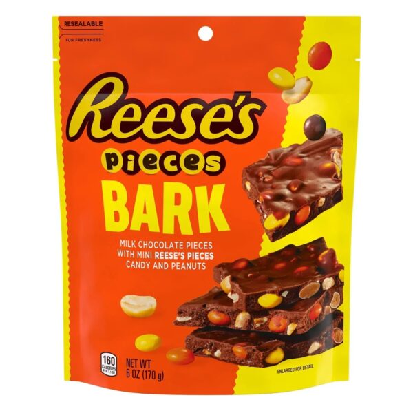 Reese’s pieces milk chocolate bar