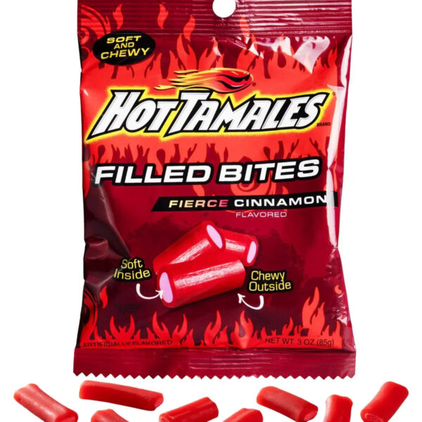 Hot tamales filled bites