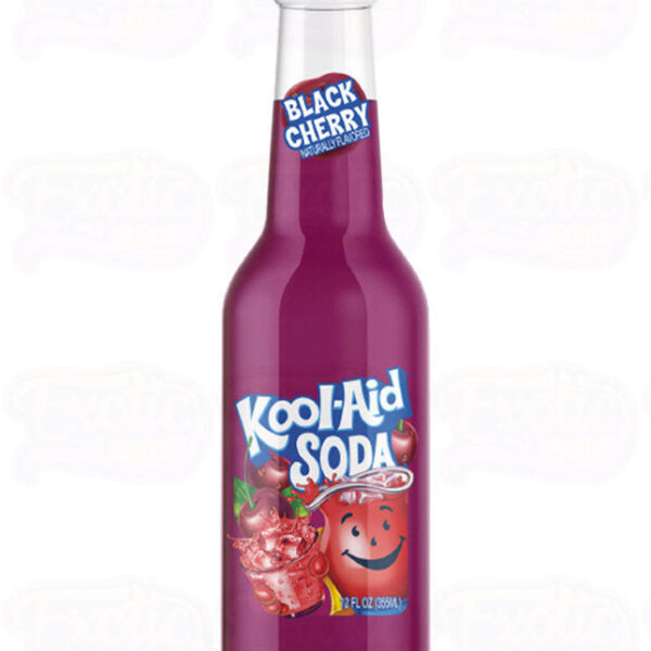 Koolaid soda black cherry