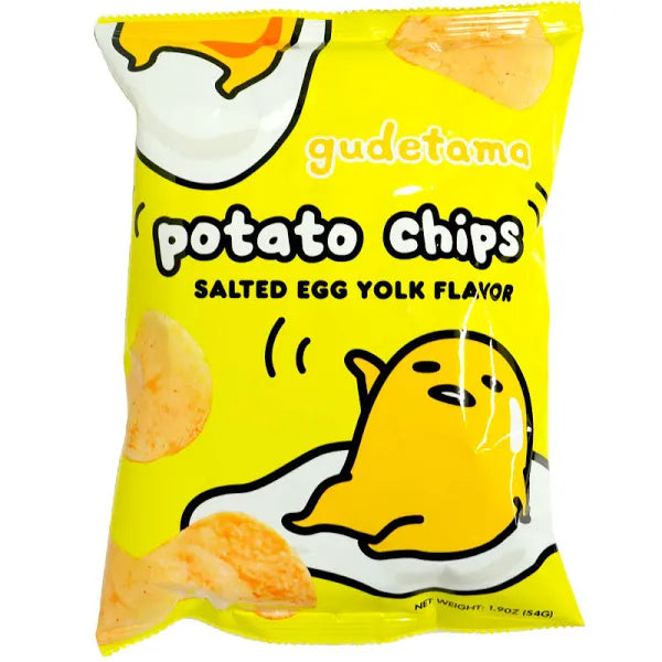 Gudetama salted egg yolk chips