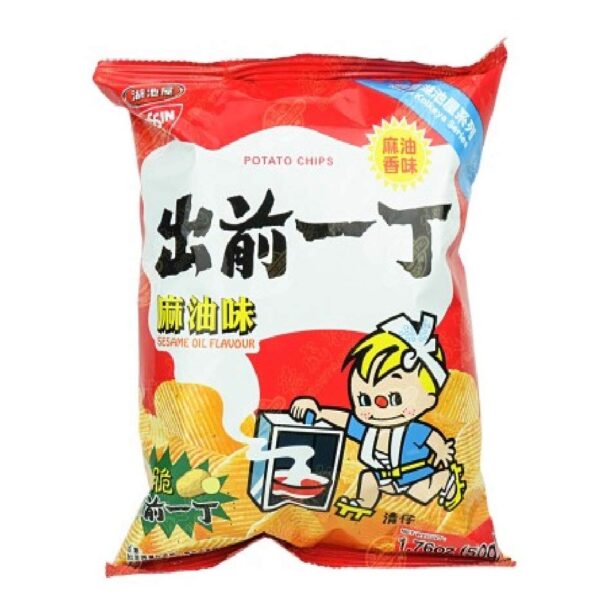 Nissin sesame oil chips