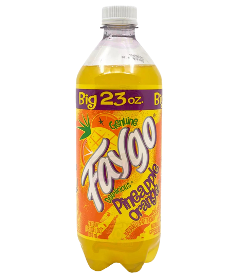 Faygo pineapple orange soda