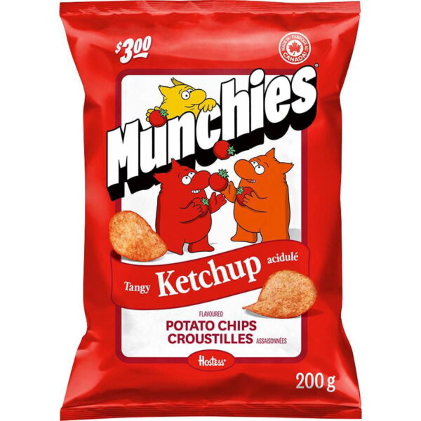 Munchies ketchup potato chips