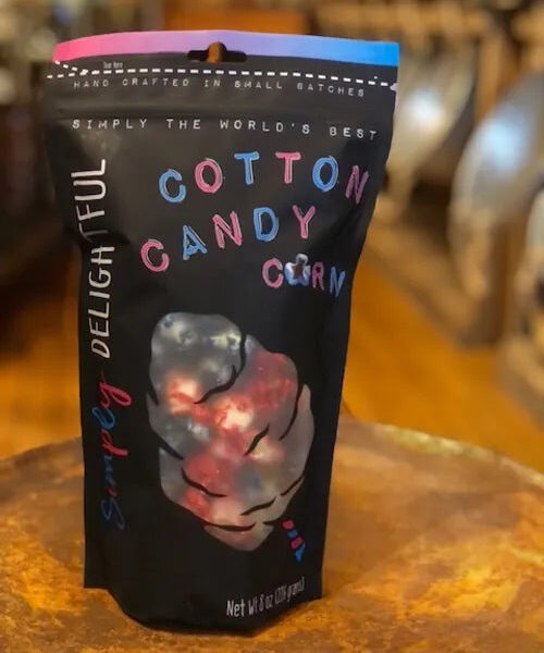 Simply delightful cotton candy corn