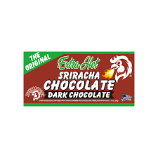 Extra Hot Sriracha Dark Chocolate