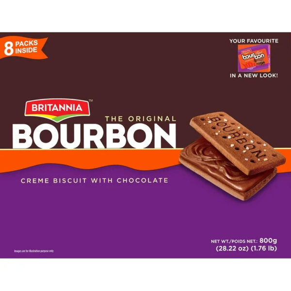 Bourbon  crème biscuit with chocolate