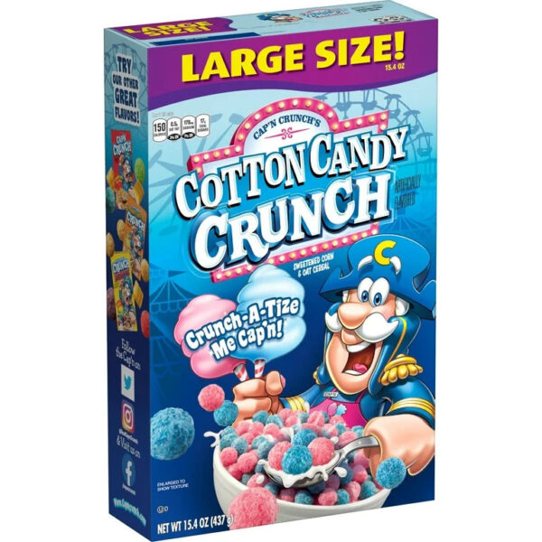 Cap’n Crunch’s Cotton Candy Crunch