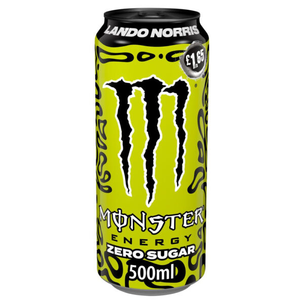 Monster zero sugar lando Norris