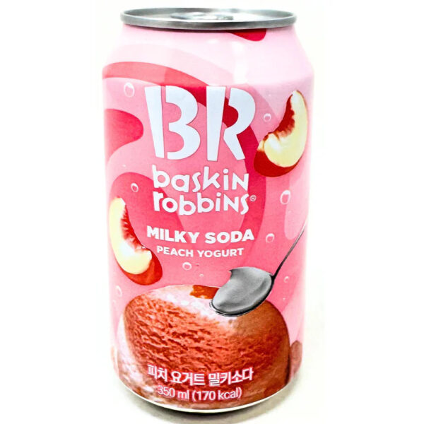 Baskin Robbin’s Milky Soda Peach Yogurt