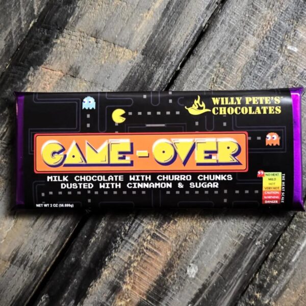 Game over chocolate bar