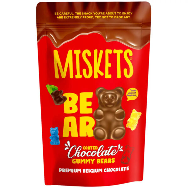 Miskets Chocolate Coated Gummy Bears