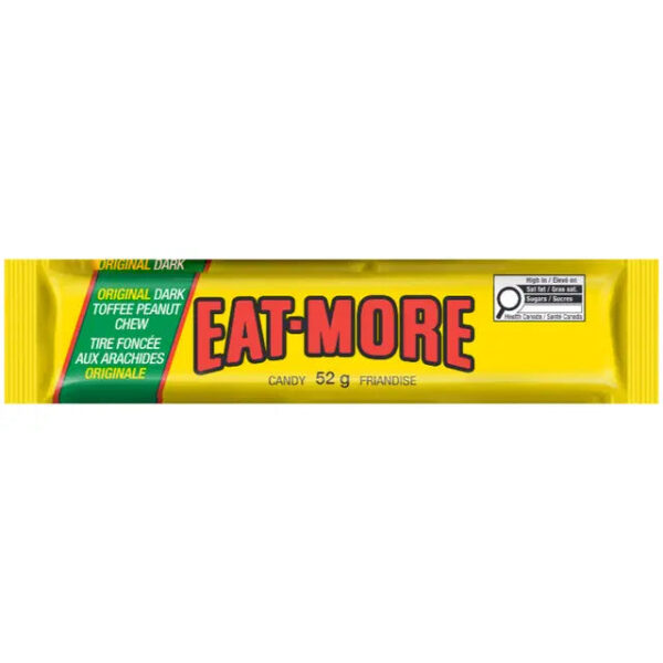 Eat-More Dark Toffee Peanut Chew