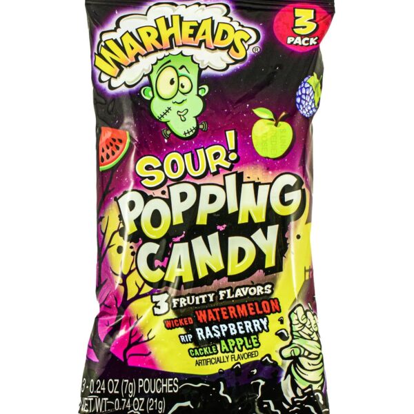 Warheads sour popping Candy