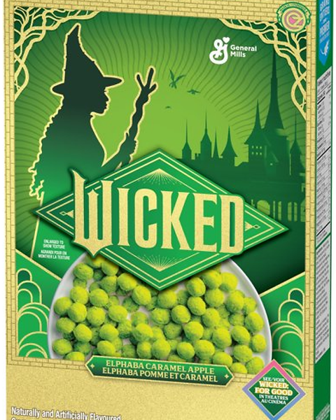 Wicked Cereal Elphaba Caramel Apple