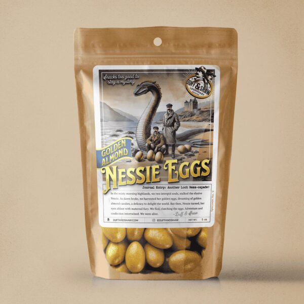Nessies golden almond eggs