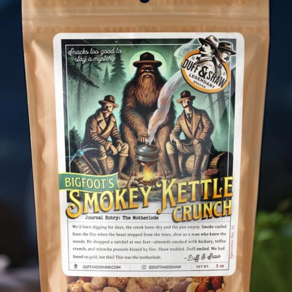 Bigfoot’s Smokey kettle crunch