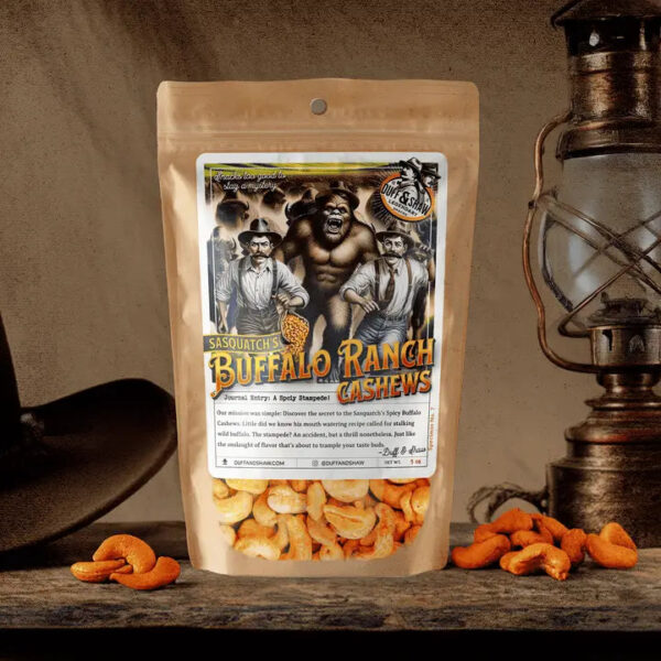 Sasquatch’s buffalo ranch cashews