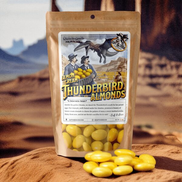 Thunderbird almonds-lemon cream