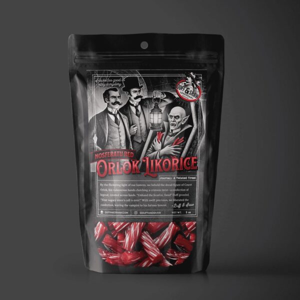 Nosferatu’s red licorice