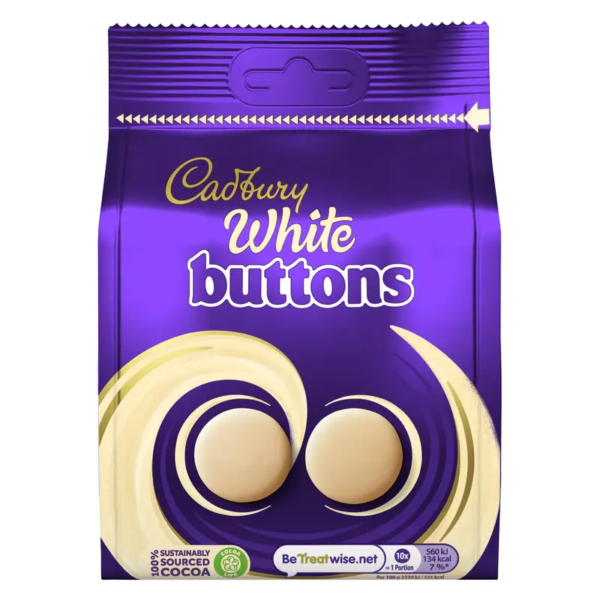 Cadbury white buttons
