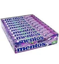 Mentos grape flavor
