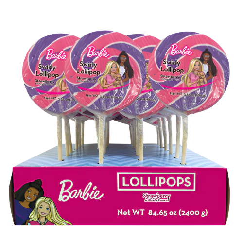 Barbie swirly pop
