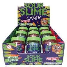 Sour slime candy