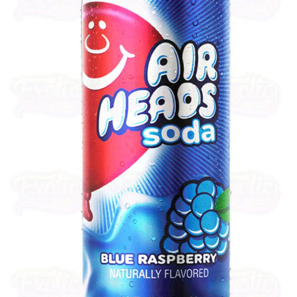 Airhead blue raspberry soda