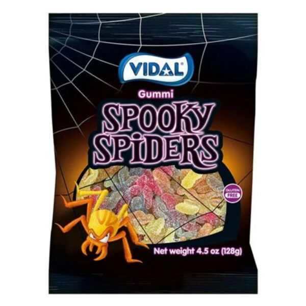 Vidal Gummi Spooky Spiders