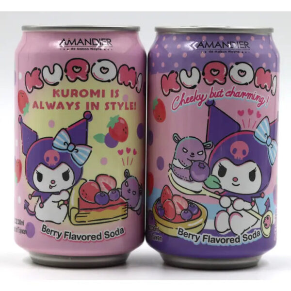 Kuromi Berry Flavored Soda