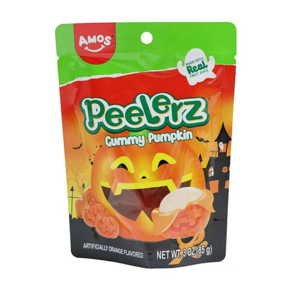 Amos Peelerz Orange Gummy Pumpkin
