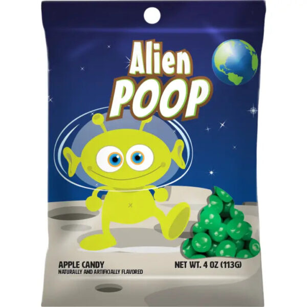 Alien poop sour apple