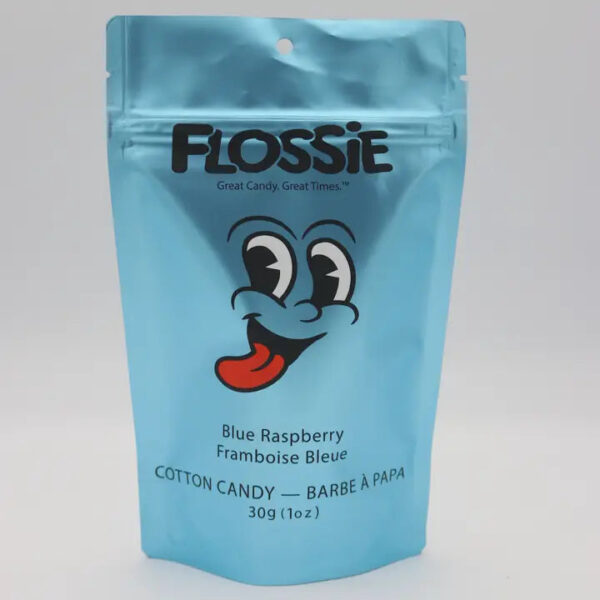 Flossie Blue Raspberry Cotton Candy