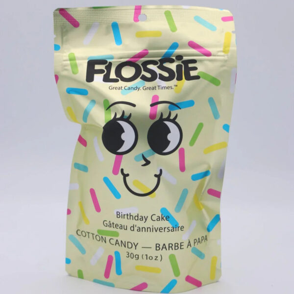 Flossie Birthday Cake Cotton Candy