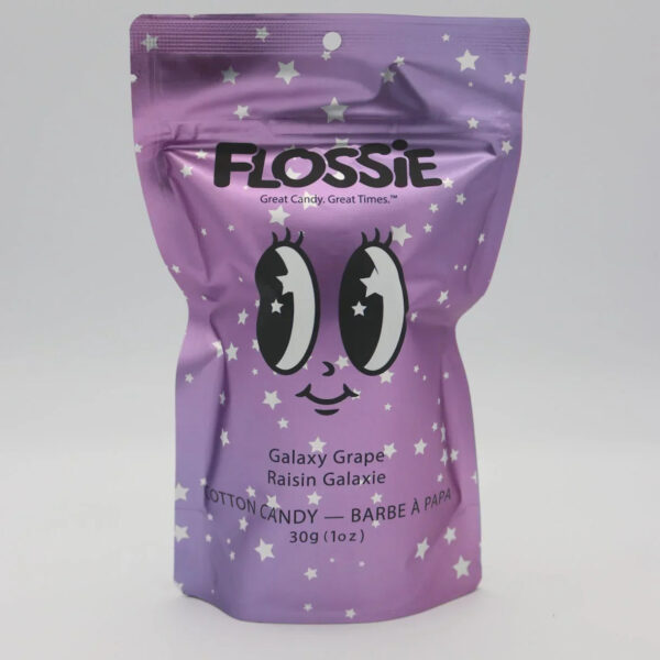 Flossie Galaxy Grape Cotton Candy