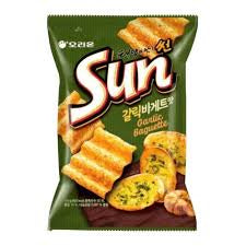 Sun garlic baguette chips