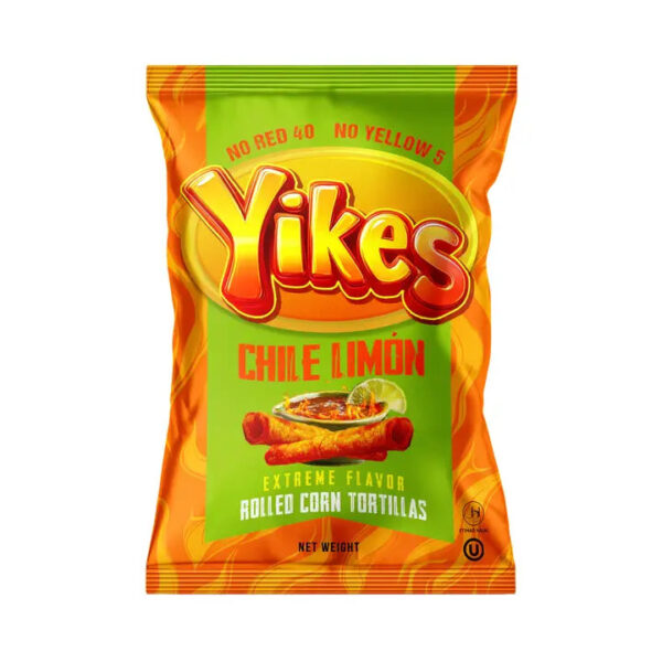 Yikes chile limon rolled corn tortillas