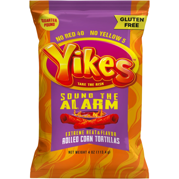 Yikes sound the alarm rolled corn tortillas